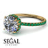 2ct Hidden Halo Diamond Engagement Ring - Adaline No. 16 image 10