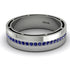 Classic Eternity Sapphire Wedding Band - John No. 15 image 1