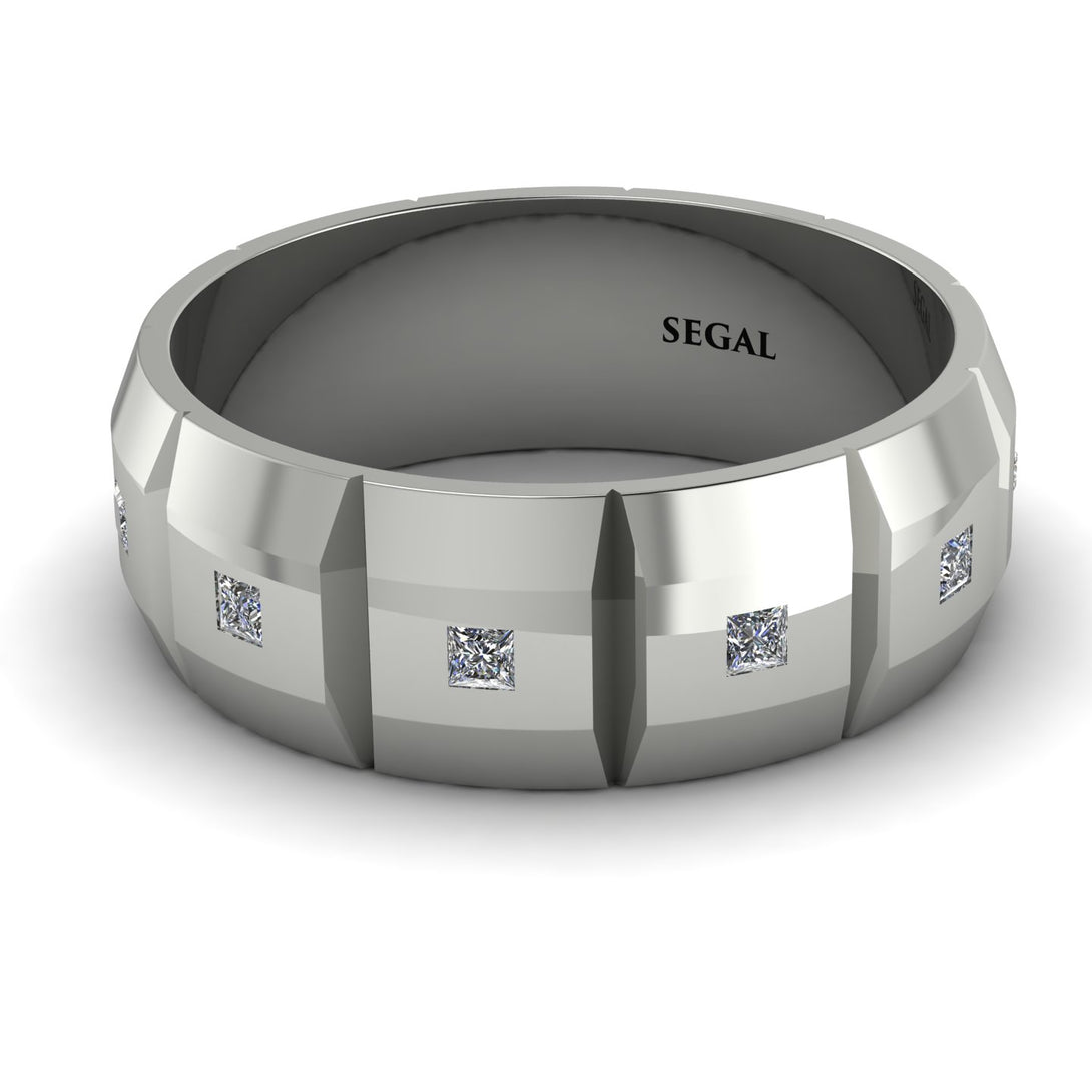 Eternity Princess Diamond Wedding Ring - Michael No. 3