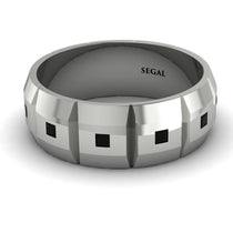 Eternity Princess Black Diamond Wedding Ring - Michael No. 6 image 1