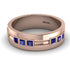 Glamorous Princess Sapphire Wedding Ring - Samuel No. 14 image 1