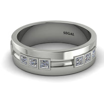 Glamorous Princess Diamond Wedding Ring - Samuel No. 3 image 1