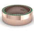 Massive Emerald Eternity Wedding Band - Liam No. 5 image 1