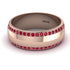 Eternity Ruby Wedding Band - Benjamin No. 11