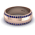 Eternity Sapphire Wedding Band - Benjamin No. 14