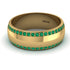 Eternity Emerald Wedding Band - Benjamin No. 4