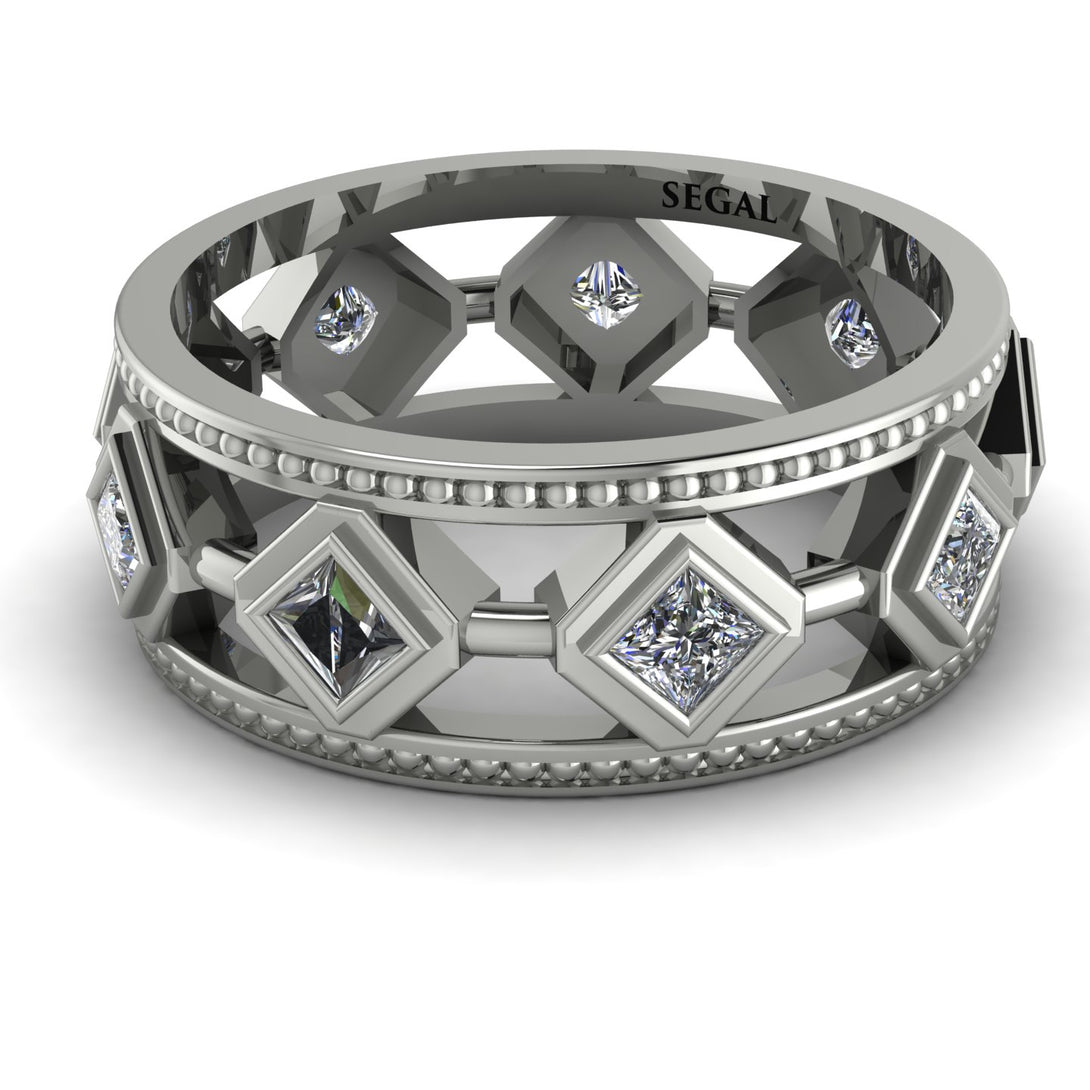 Glamorous Diamond Wedding Ring - Lucas No. 3