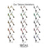 Hanging Oval Diamond Earrings - Tatiana No. 15