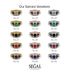 Square Black Diamond Engagement Ring - Samara No. 8