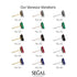 Hidden Halo Emerald Cut Sapphire Earrings - Vanessa No. 44 image 7