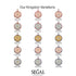 Bitcoin Black Diamond Atom Necklace - Kingston No. 19
