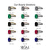 Hidden Halo Cushion Ruby Ring - Alayna No. 57
