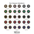 Halo Black Diamond Earrings - Heaven No. 22