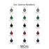 Hidden Halo Black Diamond Necklace - Joanna No. 54 image 6