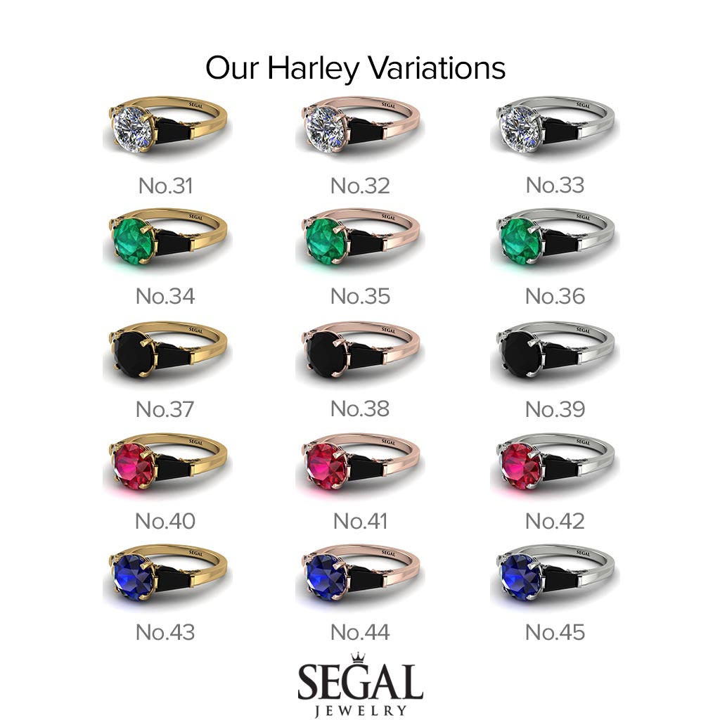 Glamorous Custom Diamond Ring - Harley No. 18