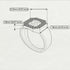 Personalized Signature Black Diamond Ring - Emersyn No. 9