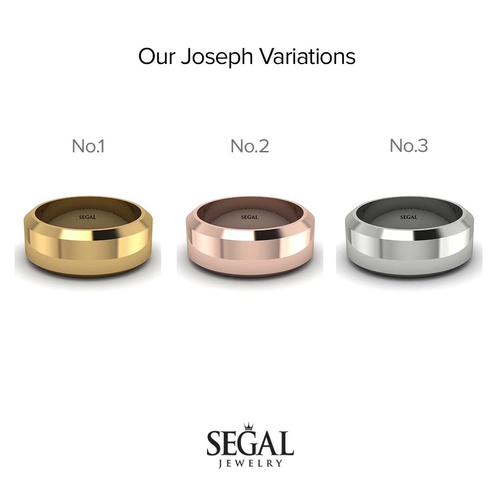 Minimalist Wedding Band - Joseph No. 3