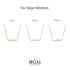 Personalised Name Necklace Bar - Saige No. 2