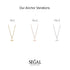 Gold Anchor Necklace - Anchor No. 2
