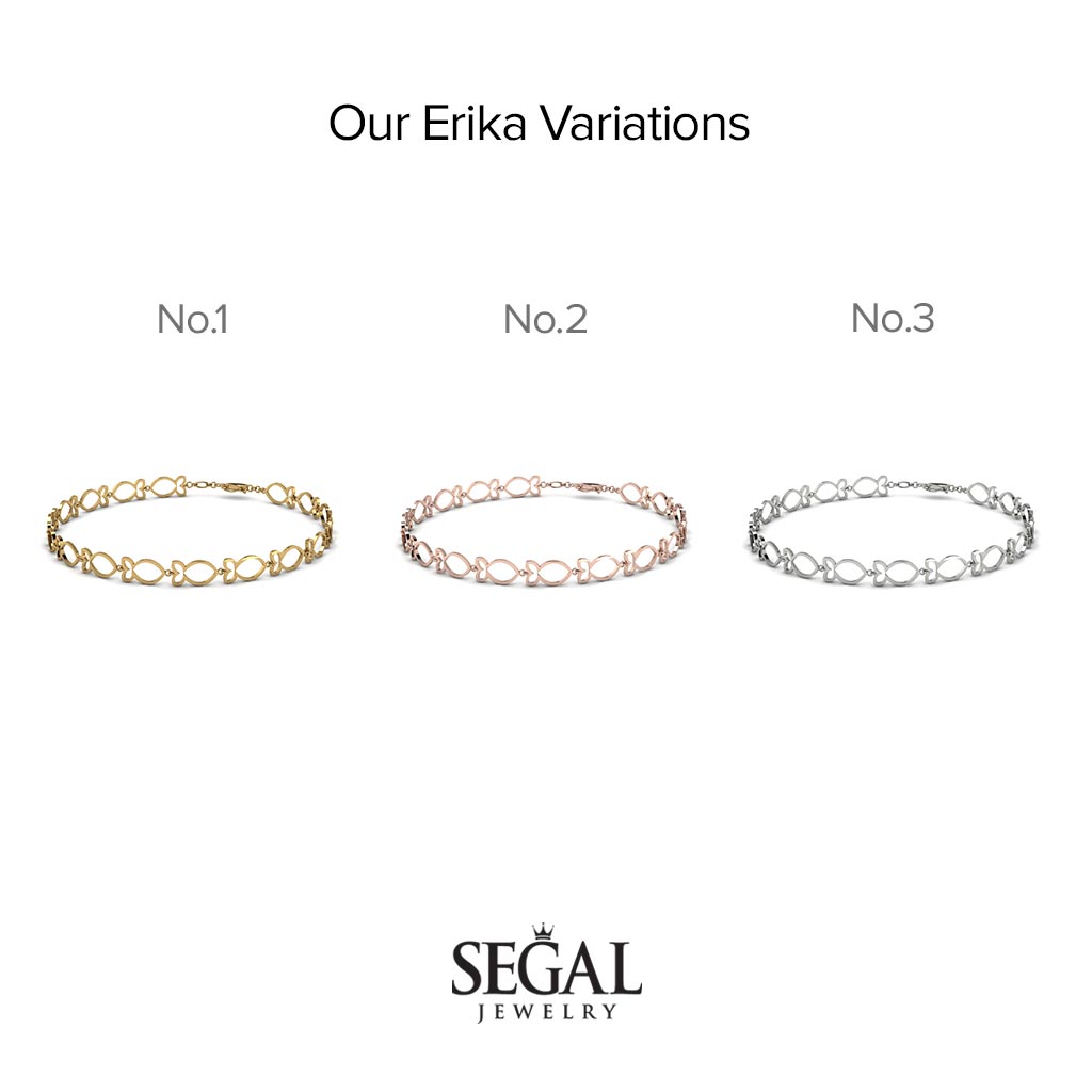 Fish Gold Bracelet - Erika No. 2