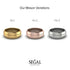 Classic Minimalist Wedding Band - Mason No. 3