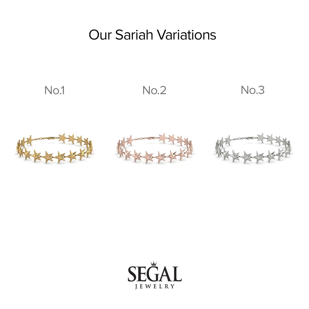 Star Gold Bracelet - Sariah No. 2