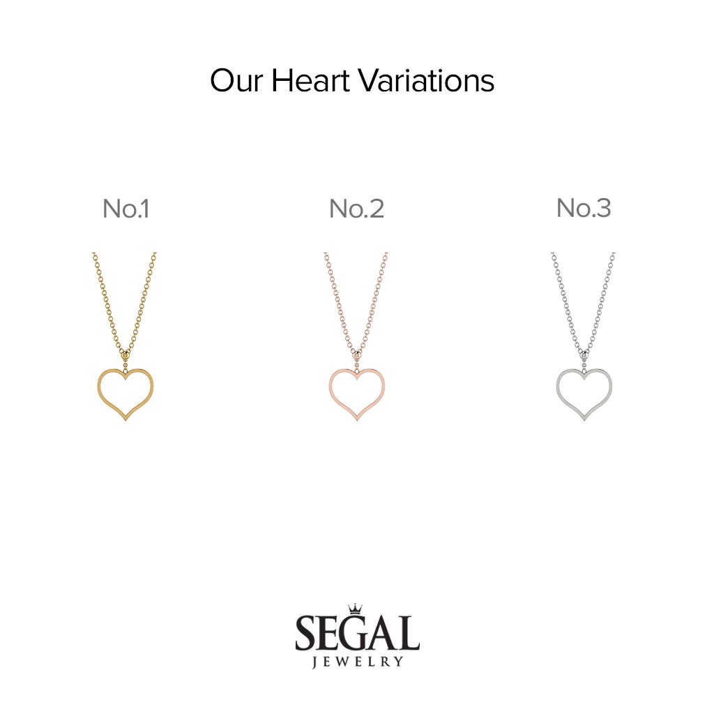 Classic Heart Pendant - Heart No. 1