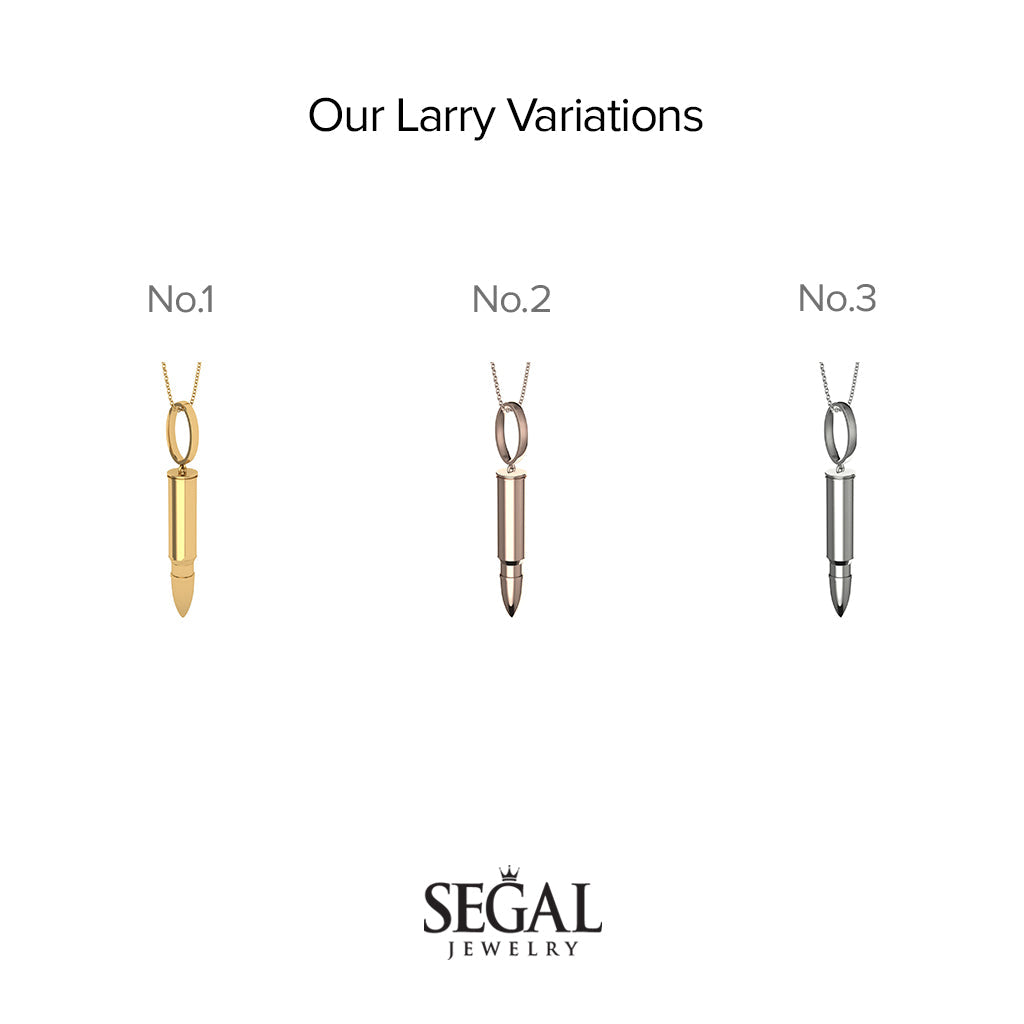 Bullet Men Necklace - Larry No. 2