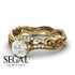 Painter's Muse Bridal Set Diamond ring- Sophie no. 1 image 3