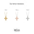 Minimalist Cross Amulet Necklace - Simon No. 2 image 2