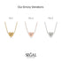 Heart Initial Necklace - Emory No. 1