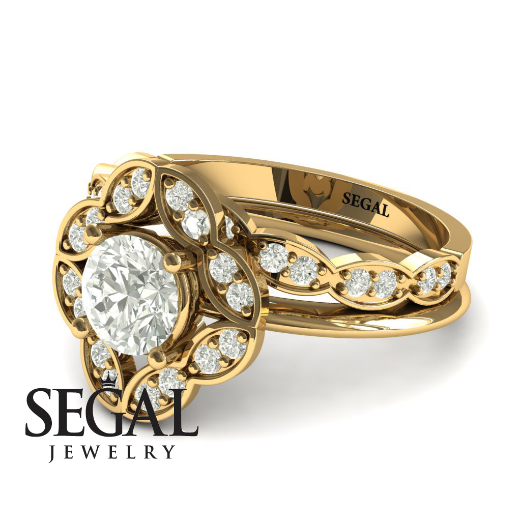 A Princess Ring - Womens Wedding Ring Sets - Lucy no. 1