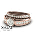 Stairway to Heaven Bridal Set Diamond Ring- Gabriella no. 2 image 3