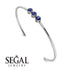 3 Stone Sapphire Braclet - Eileen No. 15