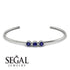 3 Stone Sapphire Braclet - Eileen No. 15