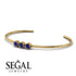 3 Stone Sapphire Braclet - Eileen No. 13