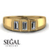 3 Stone Bagutte Diamond Ring - Lilly No. 1 image 6