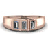 3 Stone Bagutte Diamond Ring - Lilly No. 2 image 1