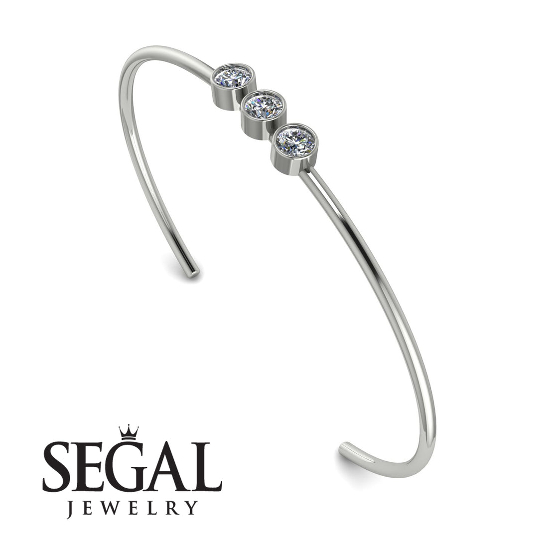 3 Stone Diamond Braclet - Eileen No. 3