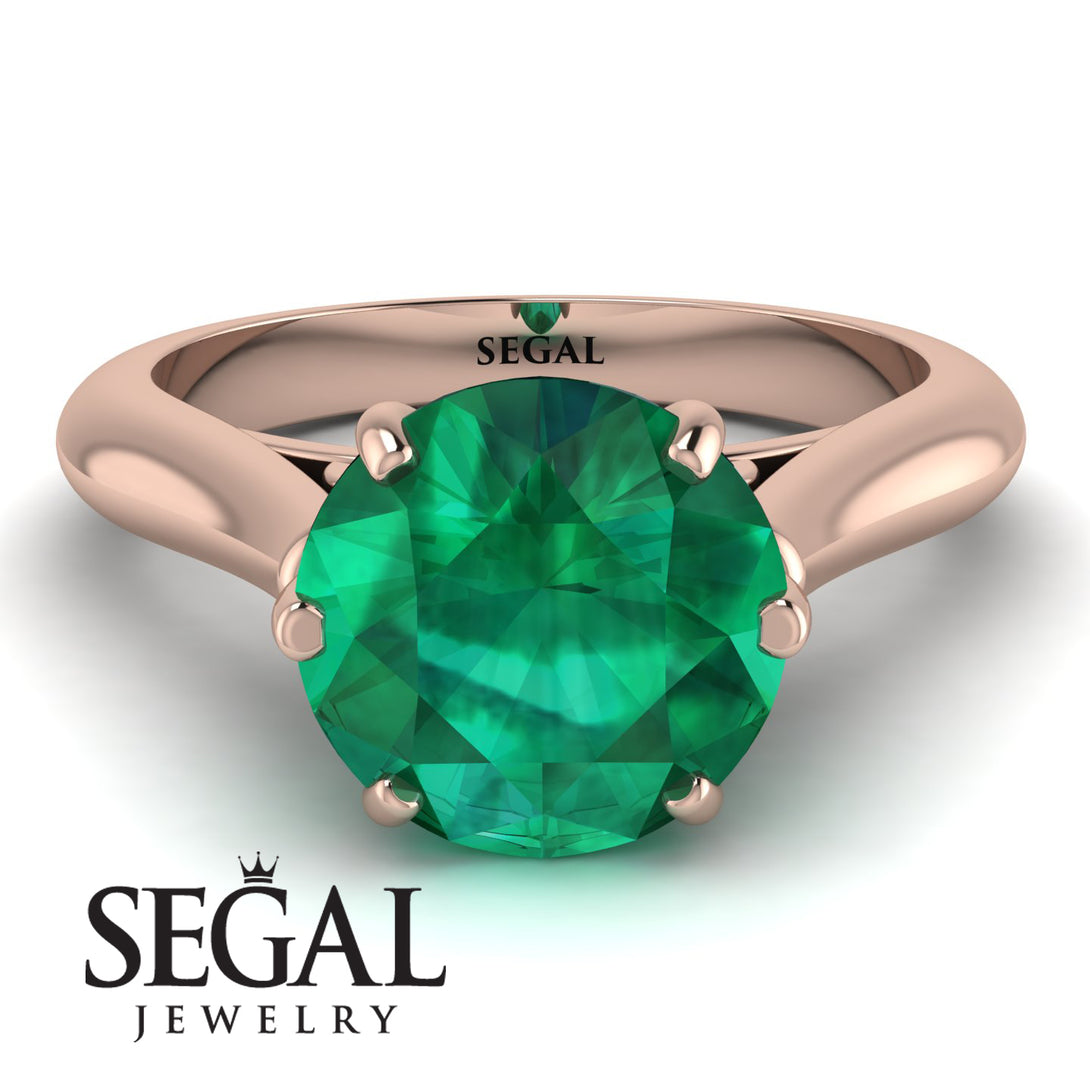 3ct Emerald Engagement Ring - June No. 50