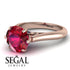 3ct Ruby Engagement Ring - June No. 71
