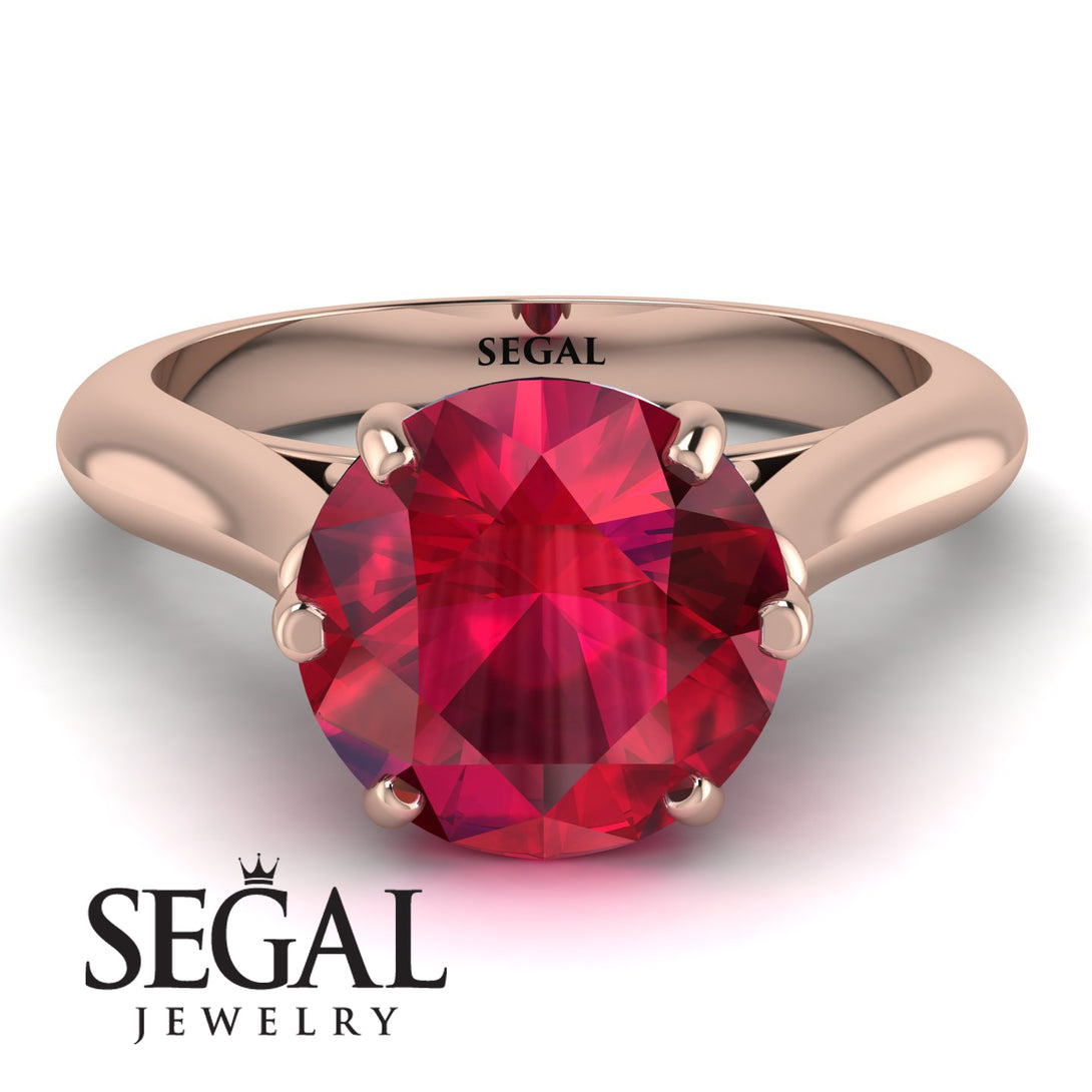 3ct Ruby Engagement Ring - June No. 11