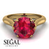 3ct Ruby Engagement Ring - June No. 25