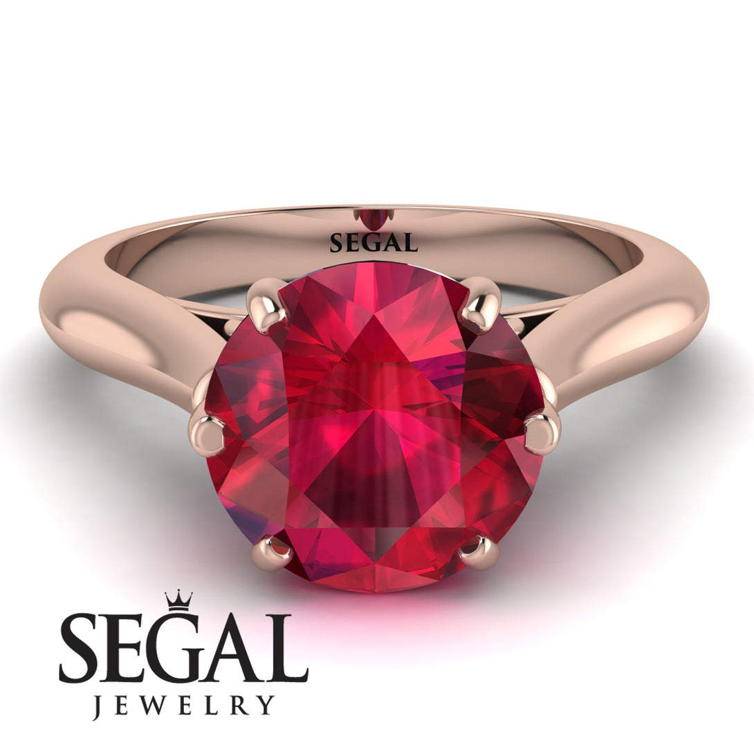 3ct Ruby Engagement Ring - June No. 71
