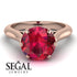 3ct Ruby Engagement Ring - June No. 71