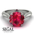 3ct Ruby Engagement Ring - June No. 72