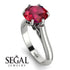 3ct Ruby Engagement Ring - June No. 42