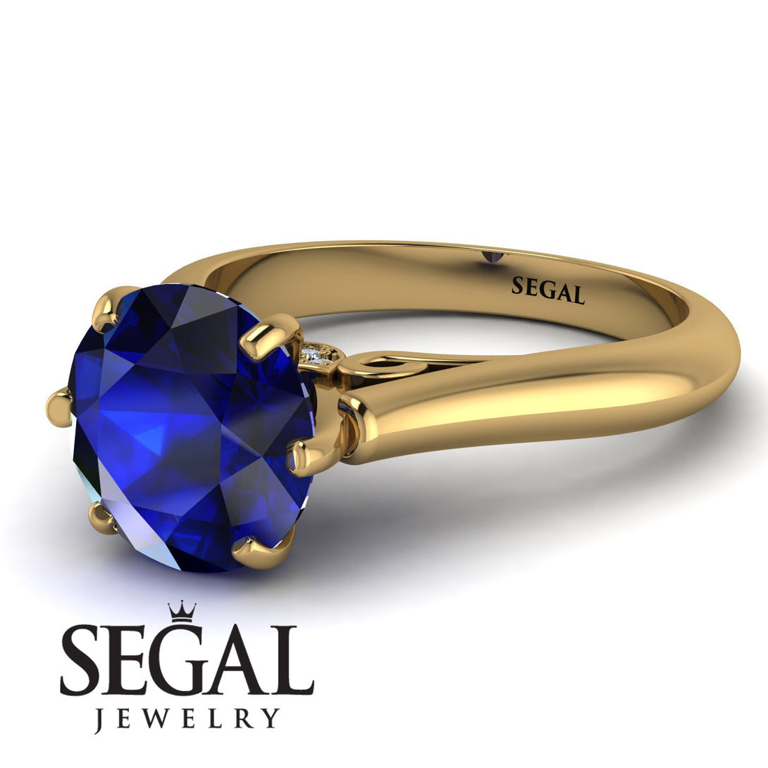 3ct Sapphire Engagement Ring - June No. 13
