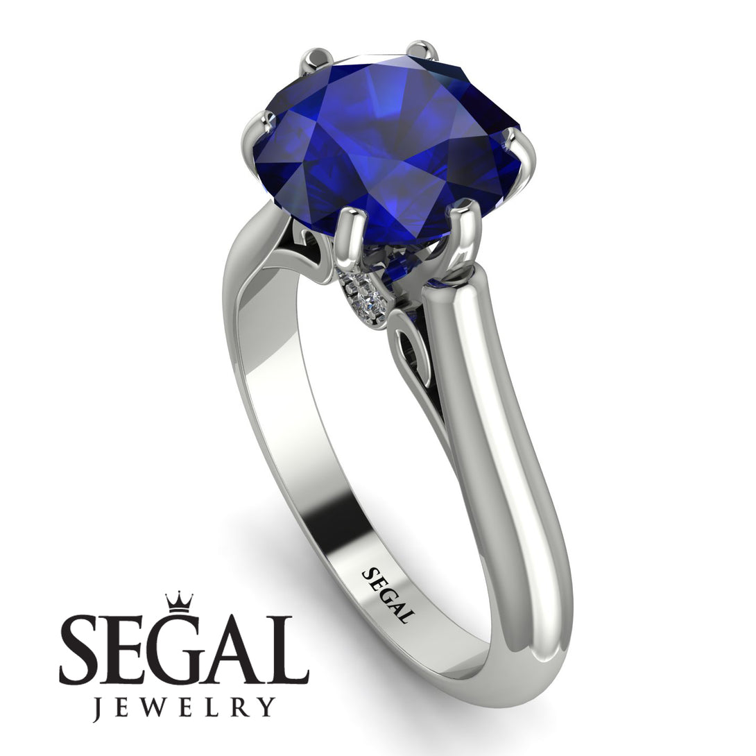 3ct Sapphire Engagement Ring - June No. 15