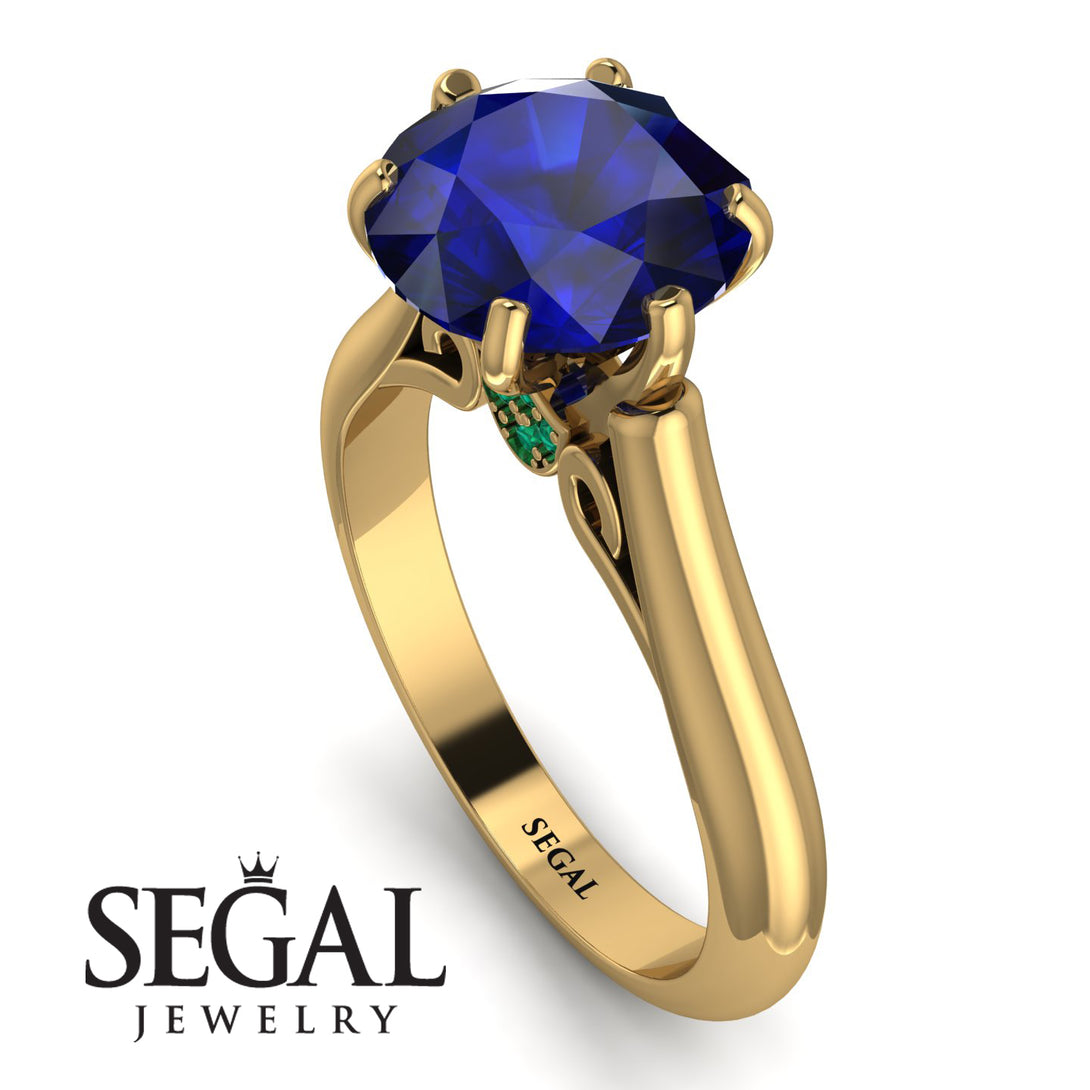 3ct Sapphire Engagement Ring - June No. 28